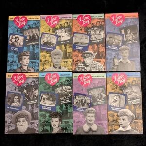 🆕 I Love Lucy 8 VHS Tapes Sealed Lucy Ball Desi Arnaz